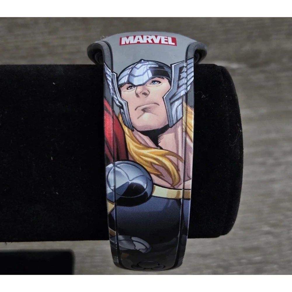 Disney Parks MagicBand Magic Band  Marvel: Thor - Disney MyMagic+ Gray  Dad Gift